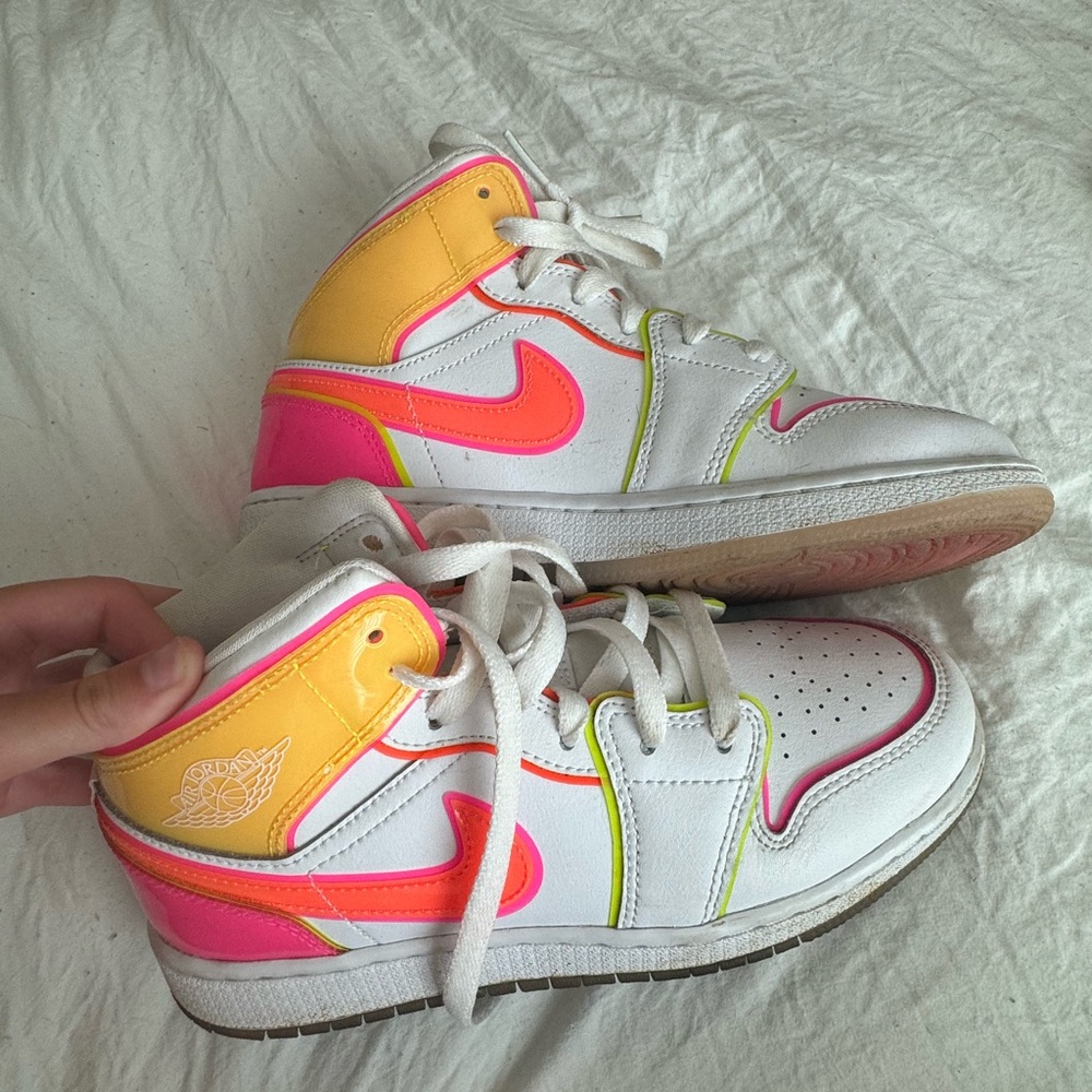 Neon Air Jordans
